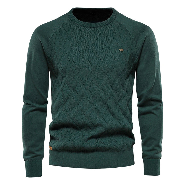 JansenStyle™ Niek | Herrtröja med rutig design