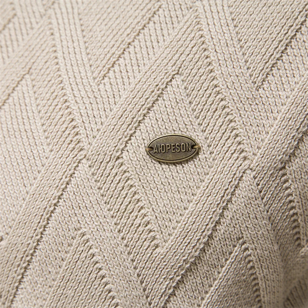 JansenStyle™ Niek | Herrtröja med rutig design