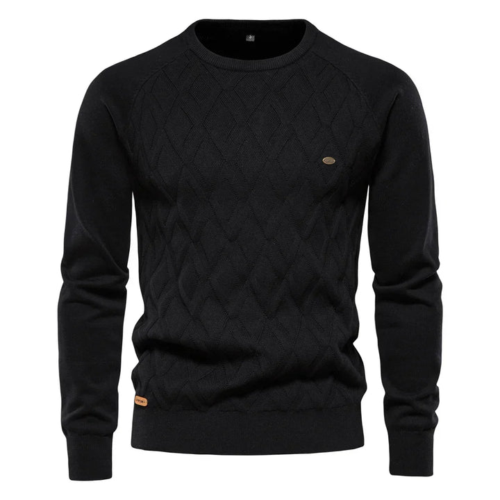 JansenStyle™ Niek | Herrtröja med rutig design