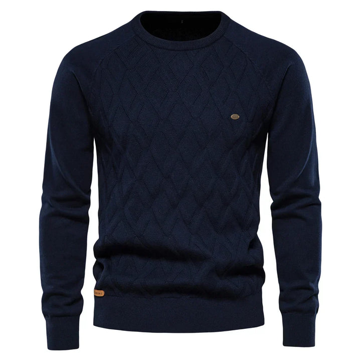 JansenStyle™ Niek | Herrtröja med rutig design