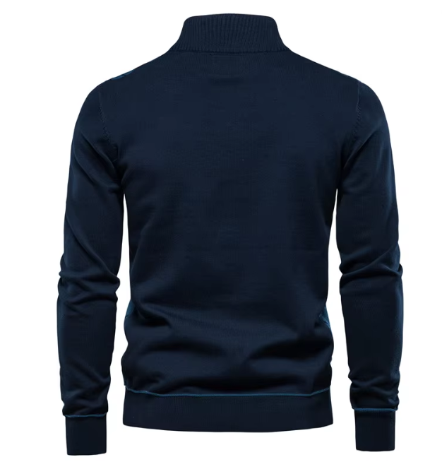JansenStyle™ Job | Halv-Dragkedja Herrtröja